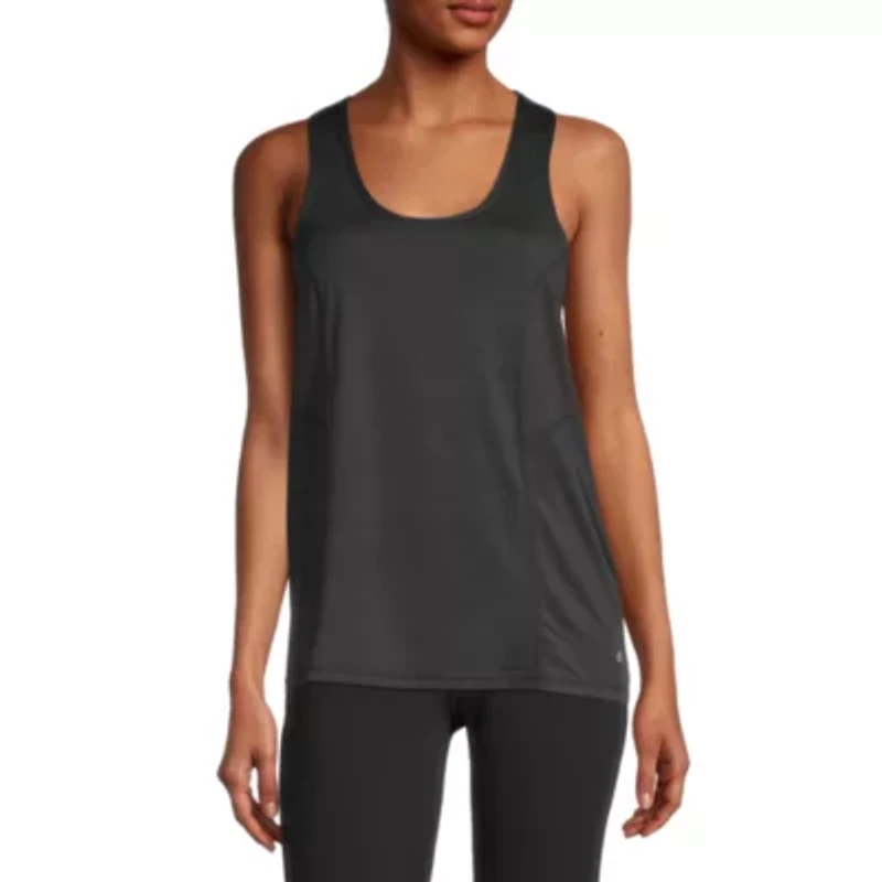 Xersion Womens Everair Scoop Neck Sleeveless Tank Top