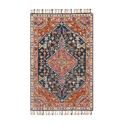 Loloi Zharah Hooked Indoor Rectangular Accent Rug