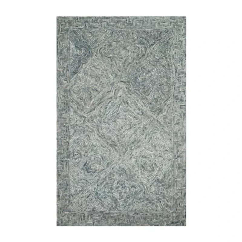 Loloi Ziva Abstract Hand Tufted Indoor Rectangular Accent Rug