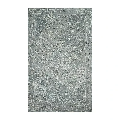 Loloi Ziva Abstract Hand Tufted Indoor Rectangular Accent Rug