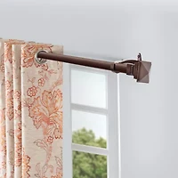 Deco Window 2-Pack Basics Square 1 Curtain Rod