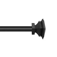 Deco Window 2-Pack Basics Square 1 Curtain Rod
