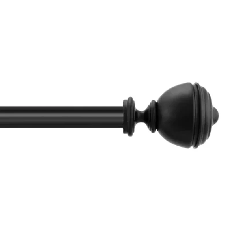 Deco Window 2-Pack Basics Urn 1 Curtain Rod