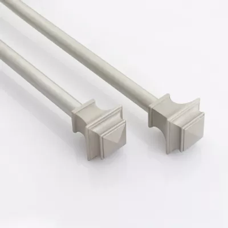 Deco Window 2-Pack Square 5/8 Curtain Rod