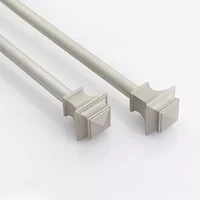 Deco Window 2-Pack Square 5/8 Curtain Rod