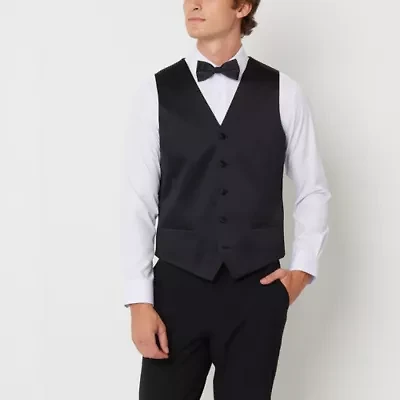 J. Ferrar Ultra Comfort Mens Slim Fit Tuxedo Vest