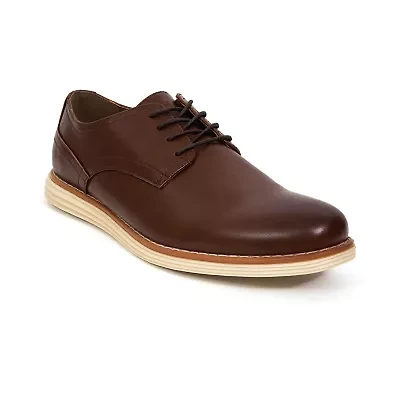 Deer Stags Union Mens Round Closed Toe Oxford Shoes