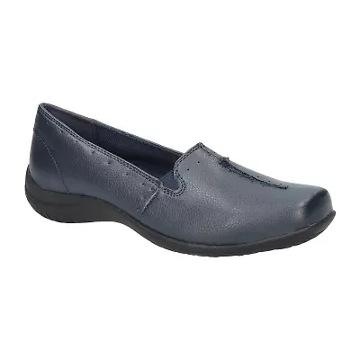 Easy Street Purpose Womens Square Closed Toe Slip-On Shoe