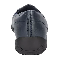 Easy Street Purpose Womens Square Closed Toe Slip-On Shoe