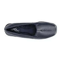 Easy Street Purpose Womens Square Closed Toe Slip-On Shoe