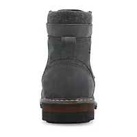 Territory Mens Yukon Block Heel Lace Up Boots