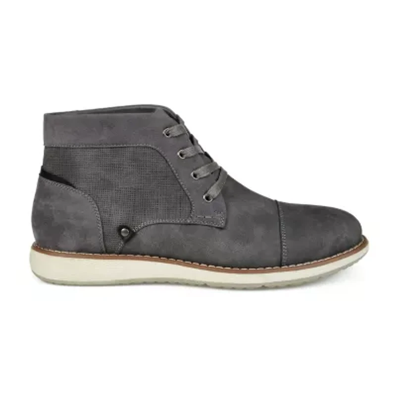 Vance Co Mens Austin Flat Heel Chukka Boots