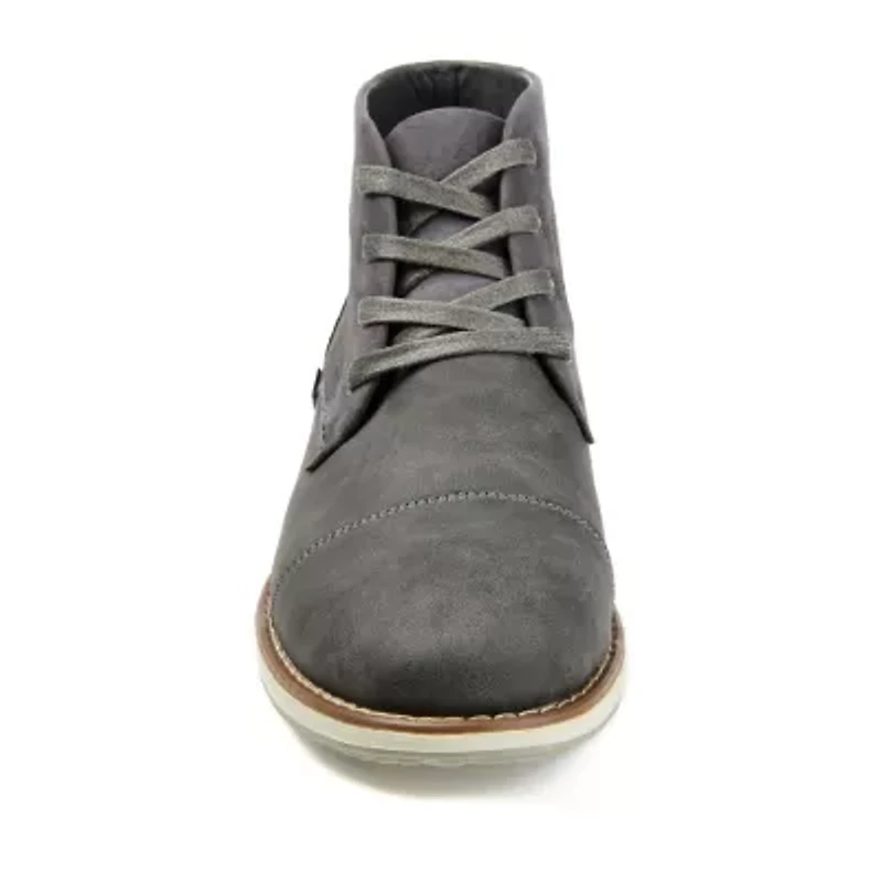 Vance Co Mens Austin Flat Heel Chukka Boots