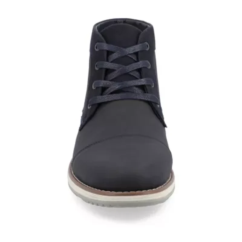 Vance Co Mens Austin Flat Heel Chukka Boots
