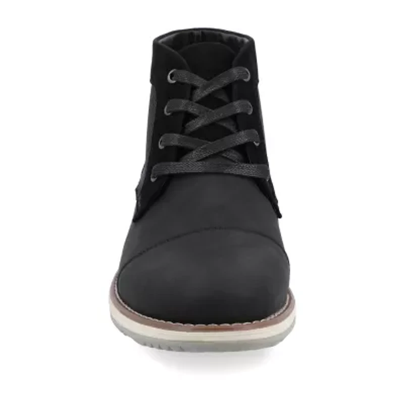 Vance Co Mens Austin Flat Heel Chukka Boots