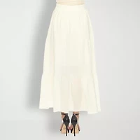 White Mark Womens Maxi Skirt