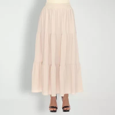 White Mark Womens Maxi Skirt