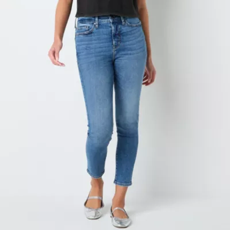 a.n.a Womens Tall High Rise Skinny Fit Jean