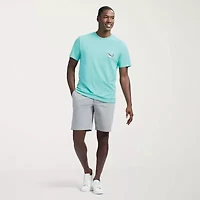 IZOD Saltwater Mens 9 1/2" Stretch Fabric Chino Short