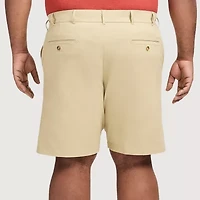 IZOD Saltwater Twill Mens 9 1/2" Big and Tall Stretch Fabric Chino Short