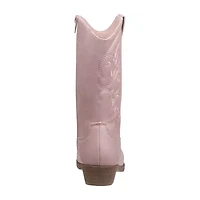 Kensie Toddler Girls Flat Heel Cowboy Boots