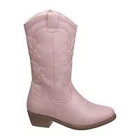 Kensie Toddler Girls Flat Heel Cowboy Boots