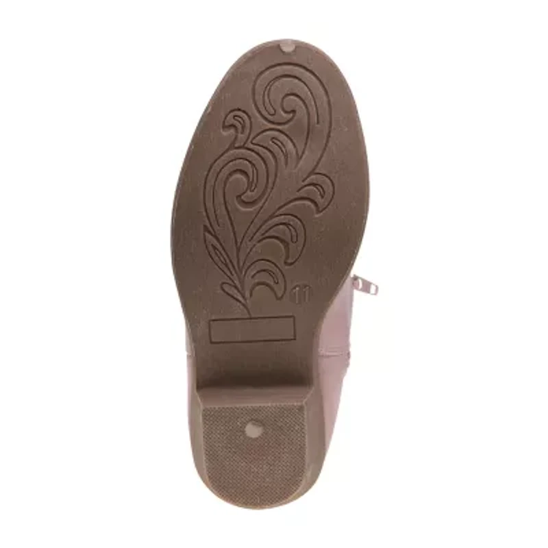 Kensie Toddler Girls Flat Heel Cowboy Boots