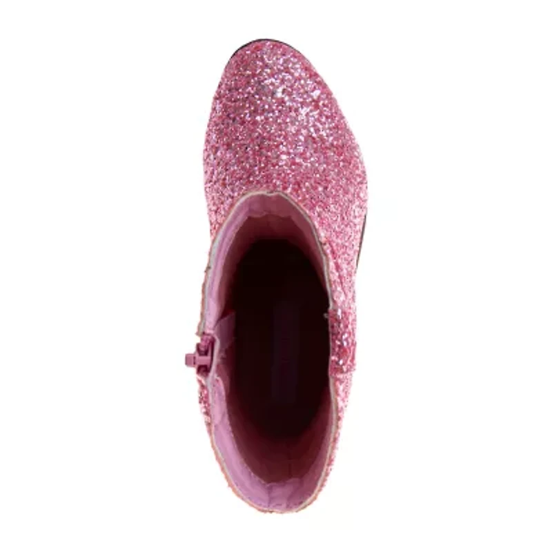 Kensie Little & Big Kid Girls Flat Heel Cowboy Boots