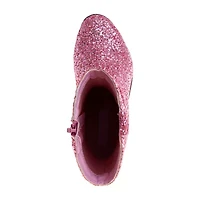 Kensie Little & Big Kid Girls Flat Heel Cowboy Boots