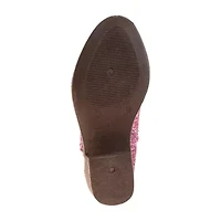 Kensie Little & Big Kid Girls Flat Heel Cowboy Boots