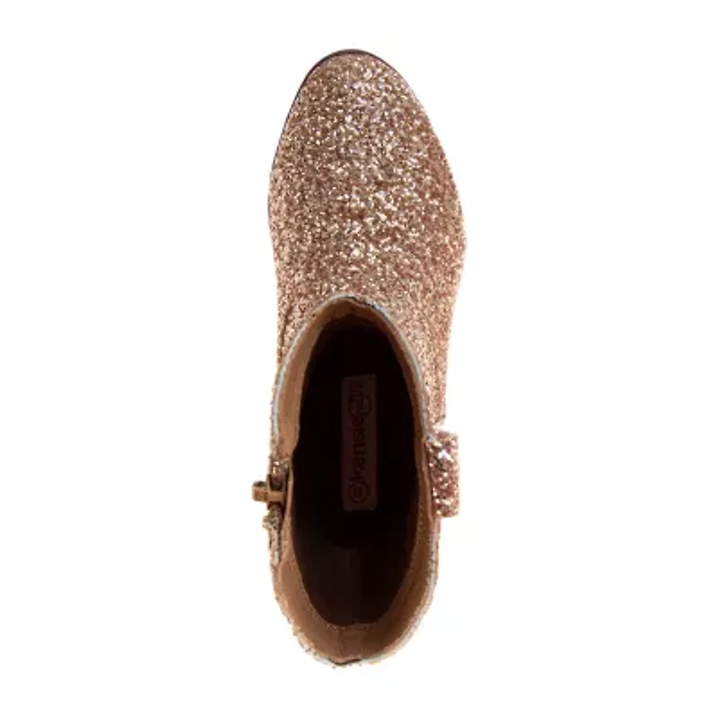 Kensie Little & Big Kid Girls Block Heel Cowboy Boots