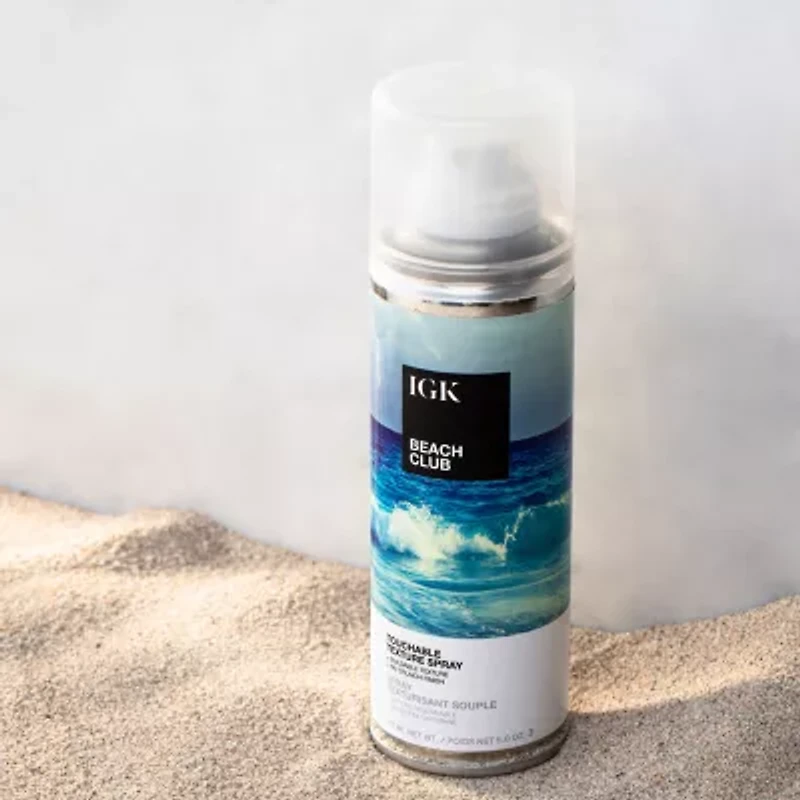 IGK Beach Club Touchable Texture Hair Spray 5 oz.