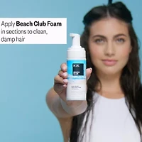 IGK Beach Club High-Shine Texture Foam Hair Mousse 5 oz.