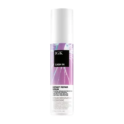 IGK Cash In Instant Repair Hair Serum 1.7 oz.