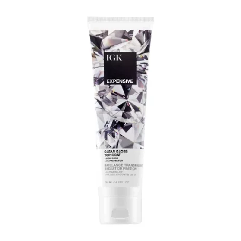 IGK Clear Gloss Top Coat Styling Product 4.2 oz.