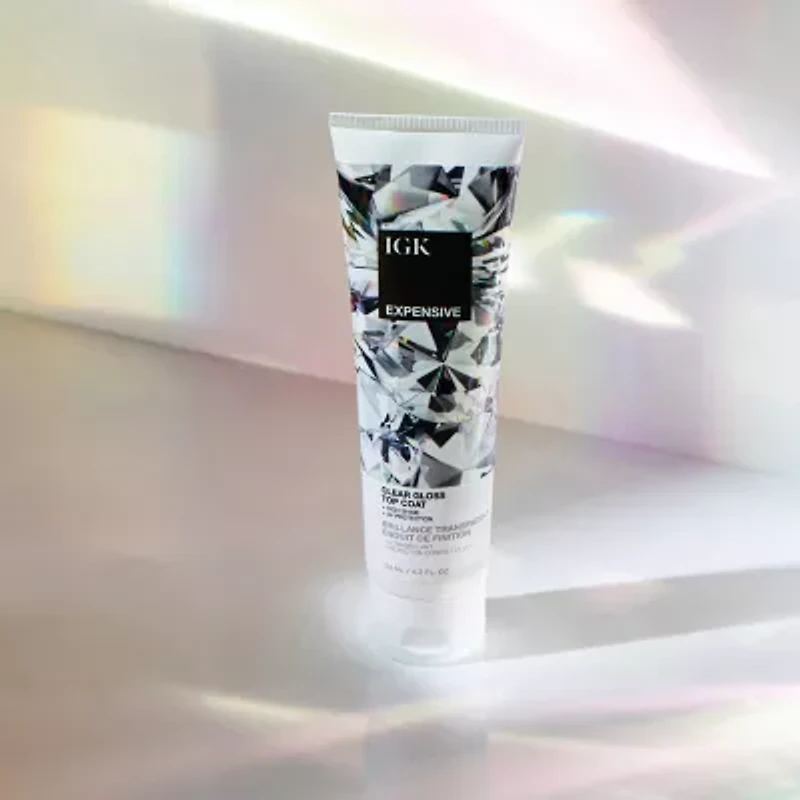 IGK Clear Gloss Top Coat Styling Product 4.2 oz.