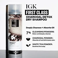 IGK First Class Charcoal Detox Dry Shampoo 6.3 oz.