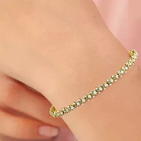 Womens CT. T.W. Lab Grown White Diamond 10K White Gold Tennis Bracelet