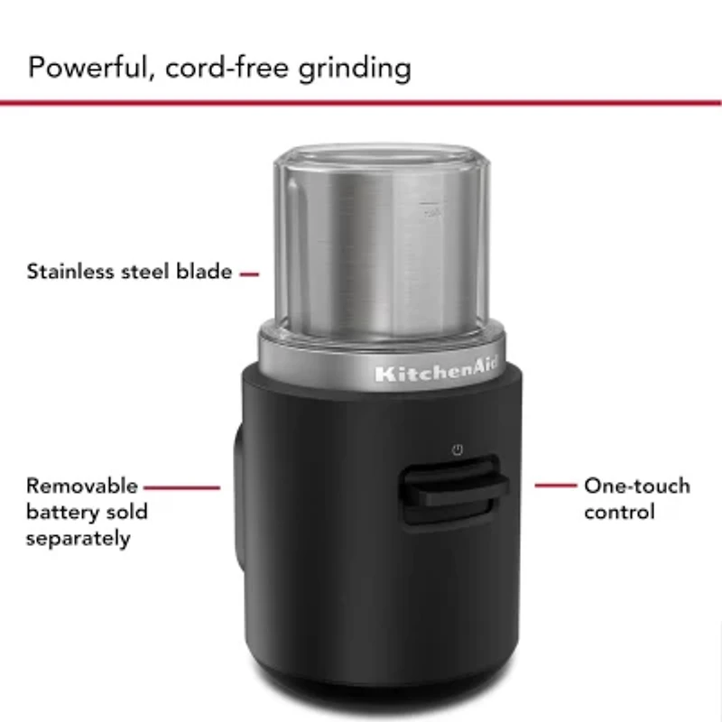 KitchenAid Cordless Blade Coffee Grinder