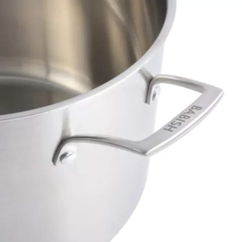 BABISH Stainless Steel Tri-Ply 12-qt. Stockpot