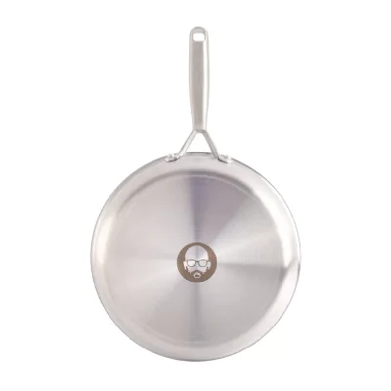BABISH Stainless Steel Tri-Ply 10" Frying Pan