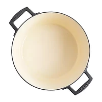 BABISH Stainless Steel Tri-Ply 6-qt. Round Dutch Oven