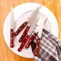 BergHOFF Pakka Wood Stainless Steel -pc. Steak Knife Set