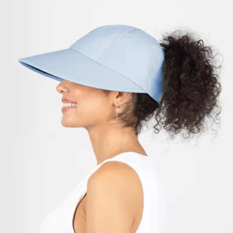 David And Young Ponyflo Ponytail Sunblocker Womens Baseball Cap