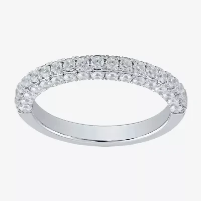 G / I1) Womens / CT. T.W. Lab Grown White Diamond 10K Gold Wedding Band
