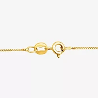 1/10 CT.T.W. Natural Diamond Floral Cross Pendant Necklace