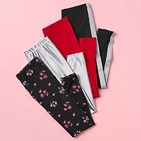 Thereabouts Little & Big Kid Girls Knit Full Length Leggings