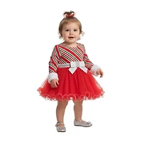 Bonnie Jean Baby Girls Long Sleeve Tutu Dress