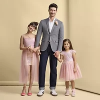 Lilt Toddler Girls Short Sleeve A-Line Dress