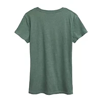 Wicked Elphaba Womens Crew Neck Short Sleeve Regular Fit Graphic T-Shirt